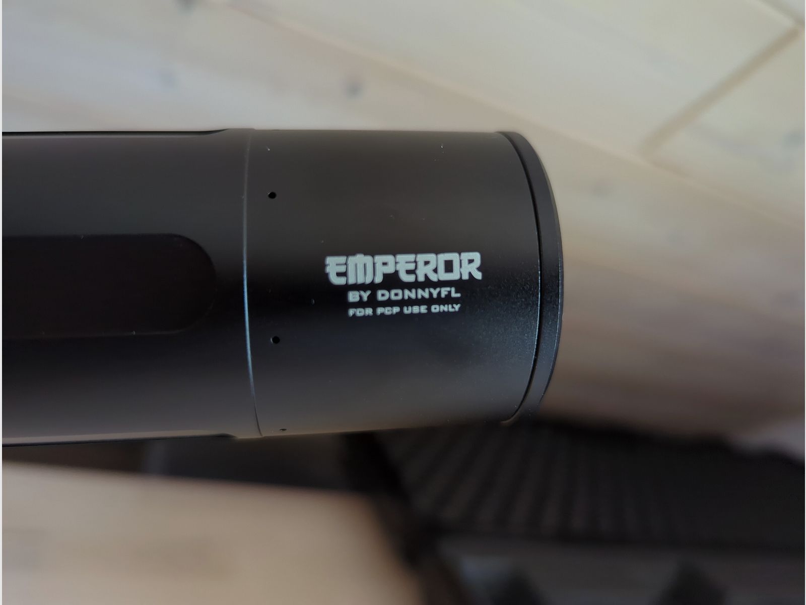AEA HP Max 2 Schalldämpfer DonnyFL Emperor v3 inklusive Adapter und Extender