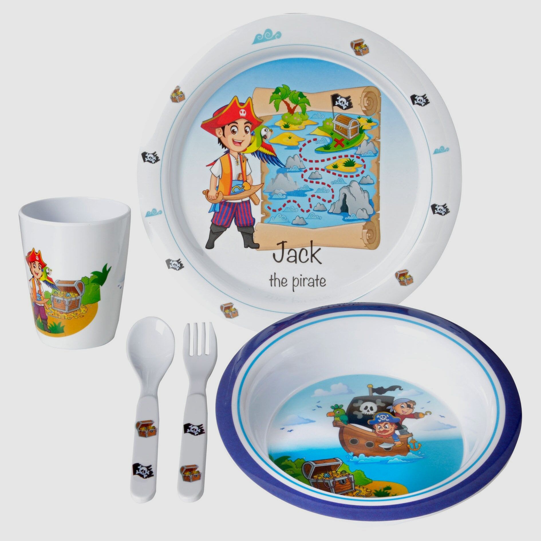 Dish Set Jack, 5-piece