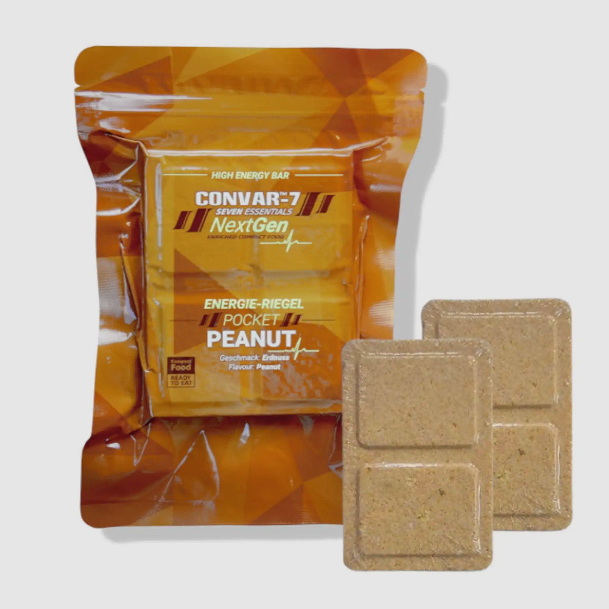 Convar-7 Convar-7 Serratura NextGen Energy Bar Pocket Peanut 9 Pack