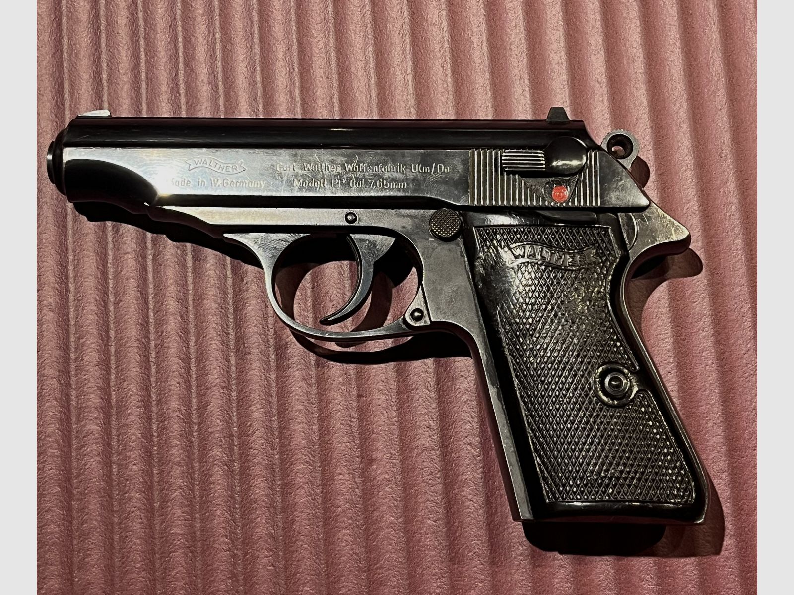 Walther PP 'Polizeipistole' 7,65mm - Set mit Munition