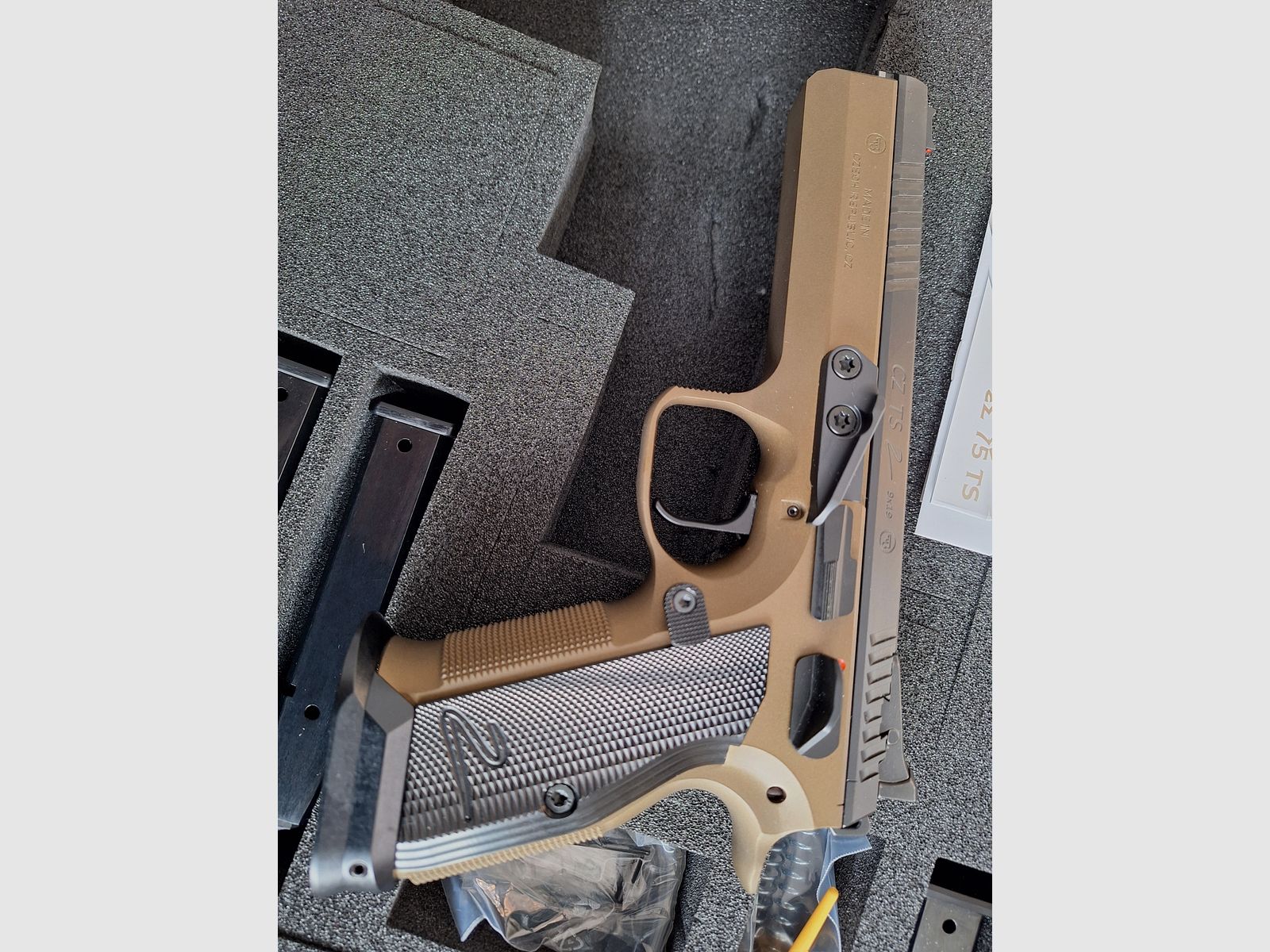 CZ 75 TS 2 Deep Bronze 