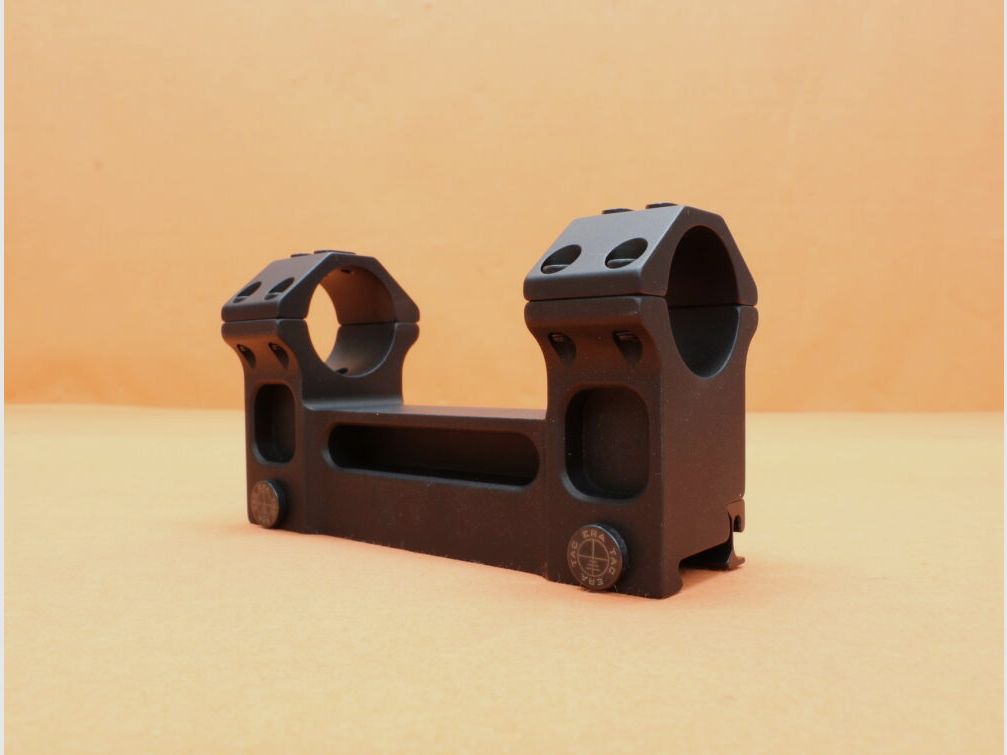 Recknagel Era-Tac QD Blockmontage 30mm (T1013-0033) mit Hebel, Alu schwarz, BH=33mm für Picatinnyprofil