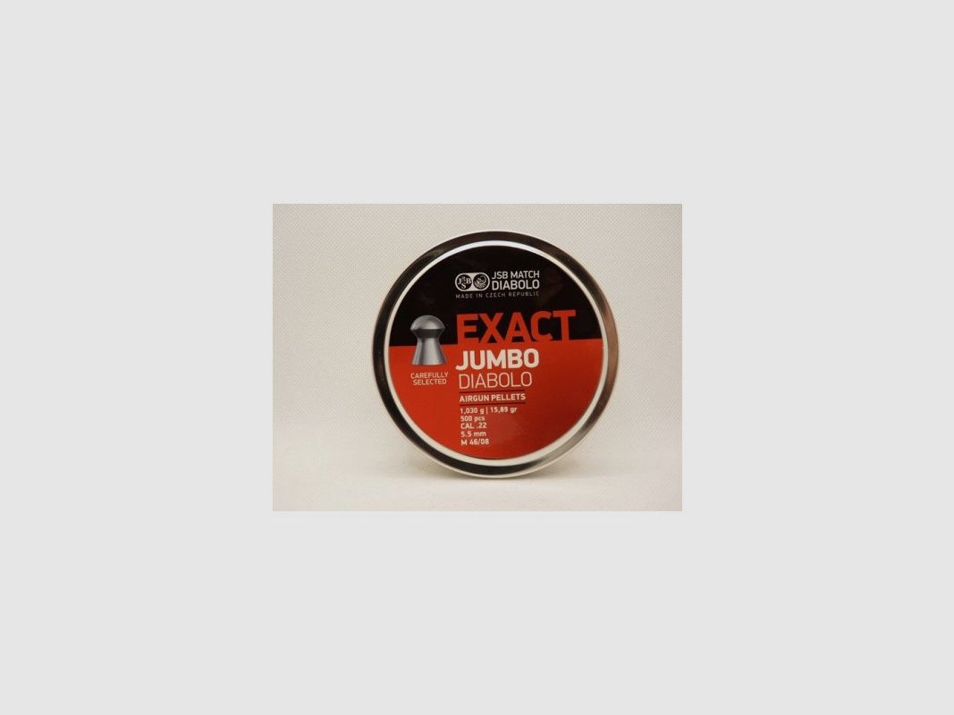 JSB Jumbo Exact Diabolos Kal. 5,52mm Dose mit 500 Stk.