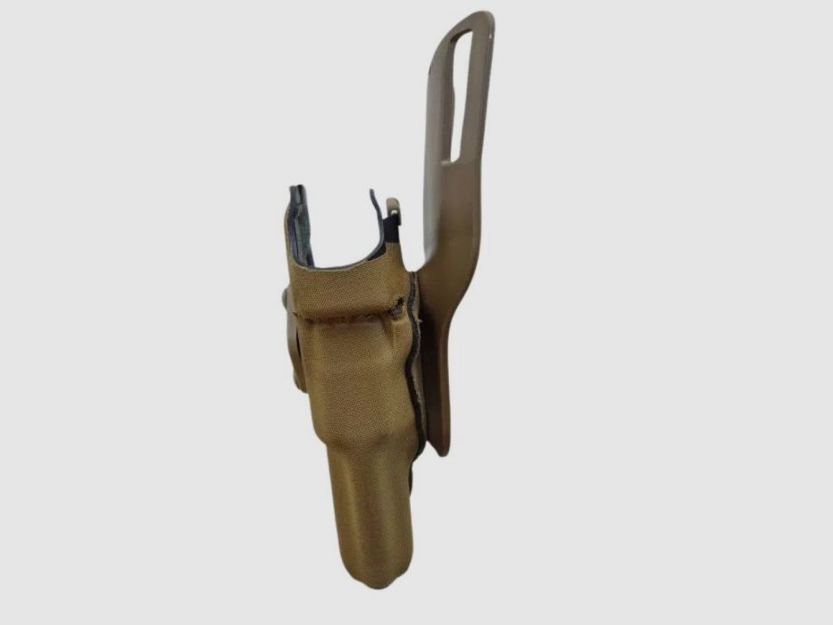 Holster SAFARILAND, Glock 17/22, ALS, COYOTE, Optic 6354DO, DROIT + SANGLE DE CUISSE, image 4 sur 7