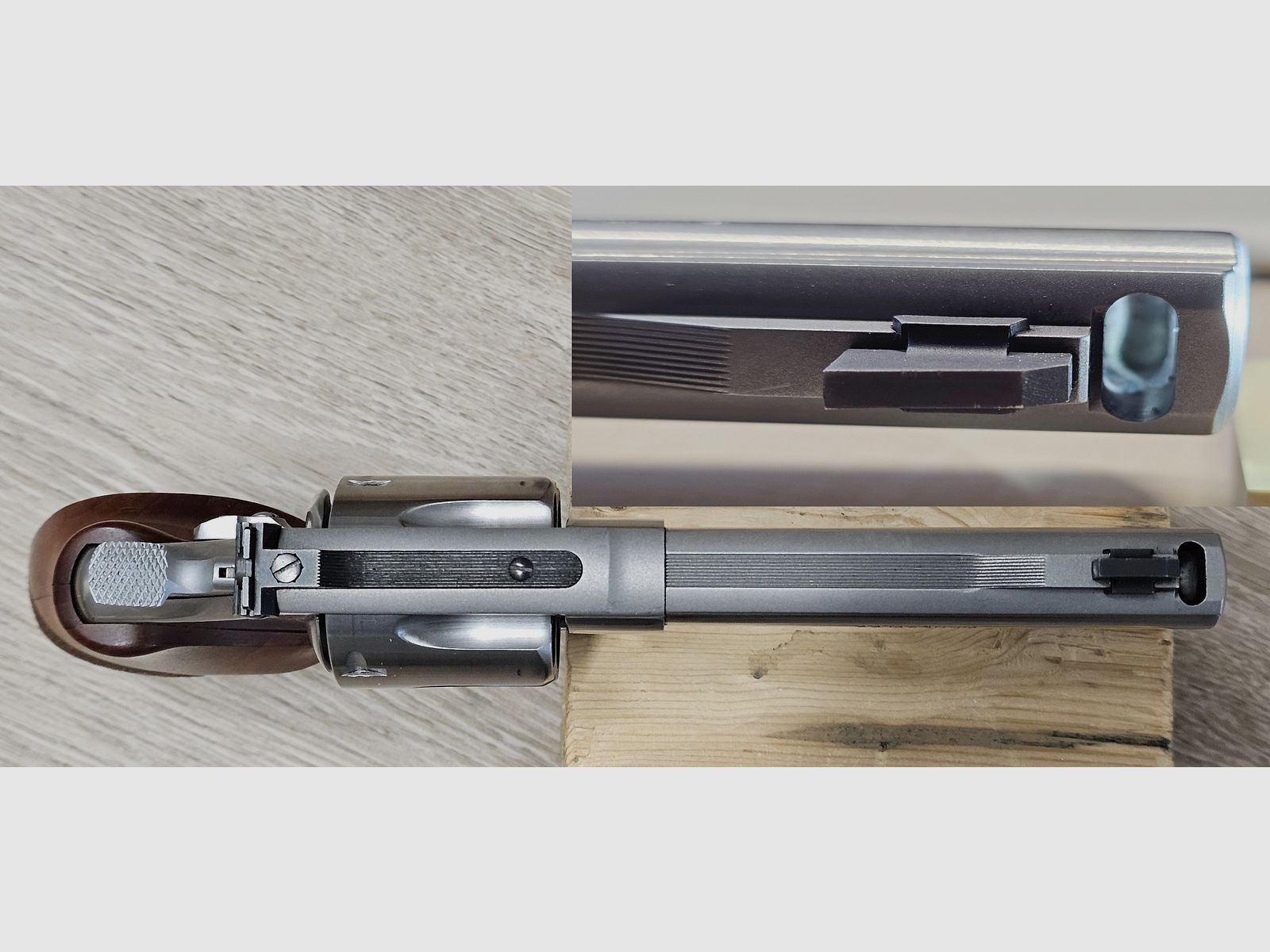 Smith & Wesson 629-4 Performance Center "Classic Powerport" .44 Mag. barrel length 5", special edition (1996), Pre-Lock, Nill grips, original case, speedloader