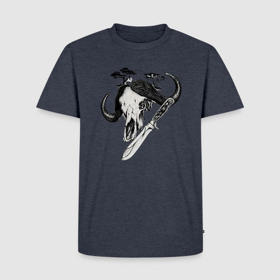 PUMA Heren Premium T-Shirt "White Hunter – Big Game"