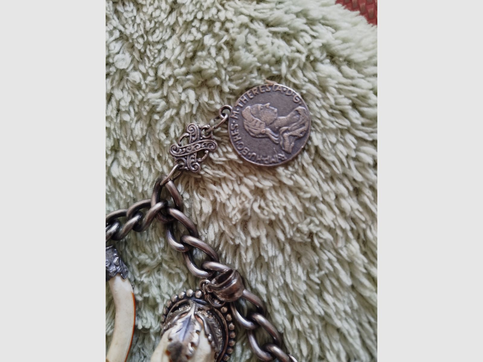 Zilveren Charivari 10 delen allemaal zilver, afbeelding 7 van 9