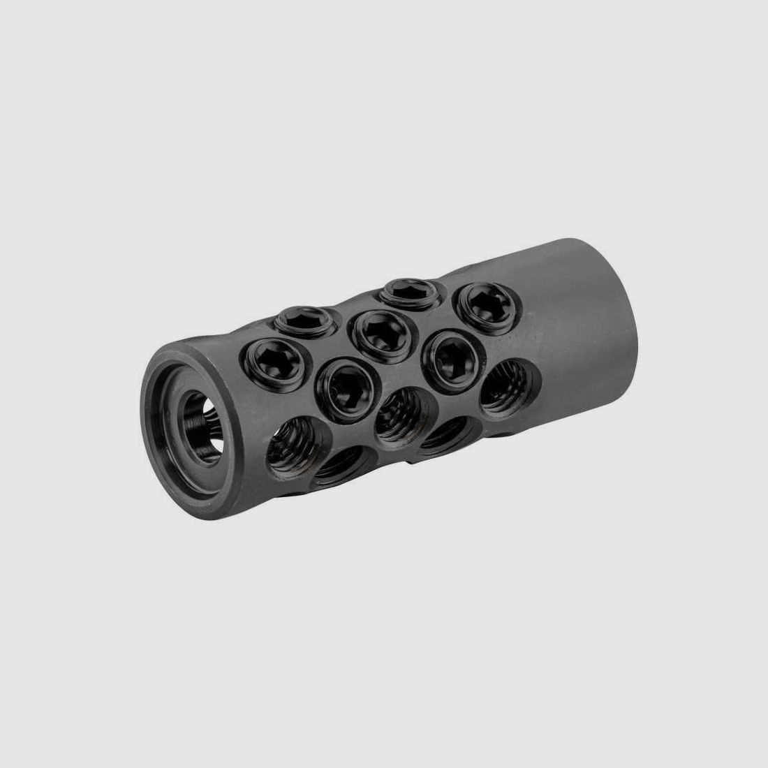 Stalon - Frein de bouche coloris inox - Max. 7,62mm - M14x1, billede 2 af 9
