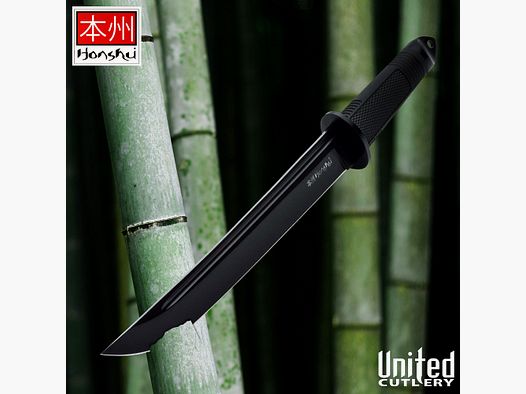 Honshu Tanto mit Scheide, schwarz