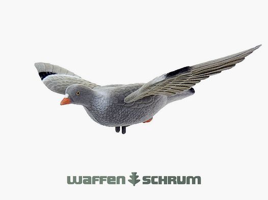 Eurohunt Pigeon floquée avec des ailes