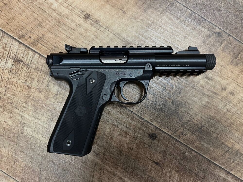 Ruger Mark IV 22/45 Tactical Black .22lr