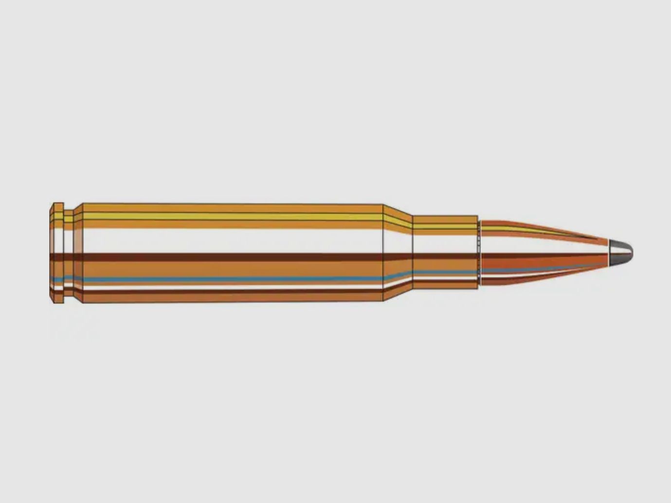 Hornady 80993 Munition .308 Win. 11,7g 180grs. Interlock SP Custom International 20 Stück