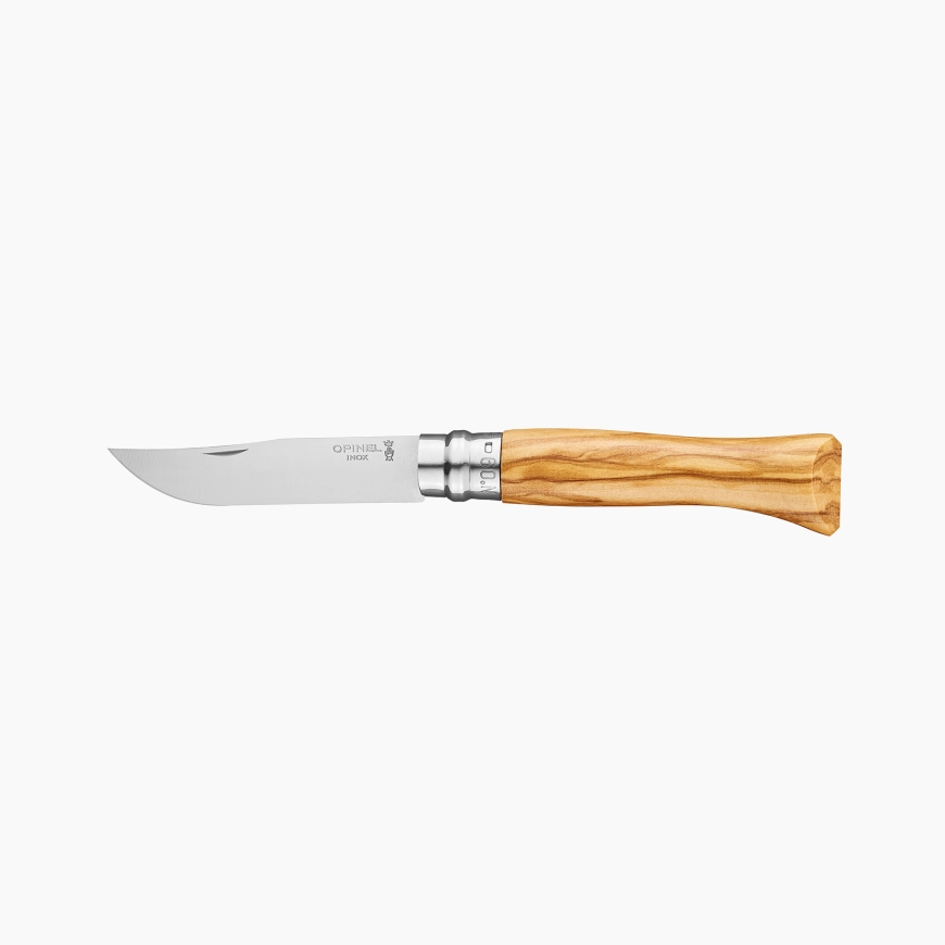 Messer N°09 Edelstahl Olivenholz, Bild 1 von 2