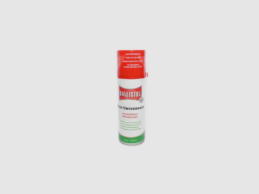 Ballistol Universalöl Spray zur Waffenreinigung 200 ml, Bild 2 von 2