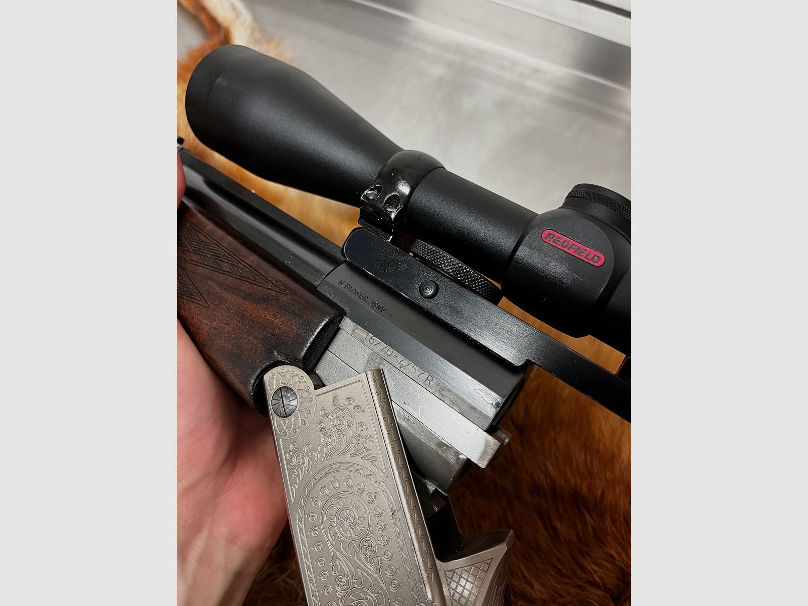 Blaser BBF Bockbüchsflinte 7x57R 16/70 Handspannung Stecher