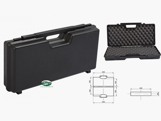 HTG Hartschalenkoffer für Pistole 44x19x8 cm