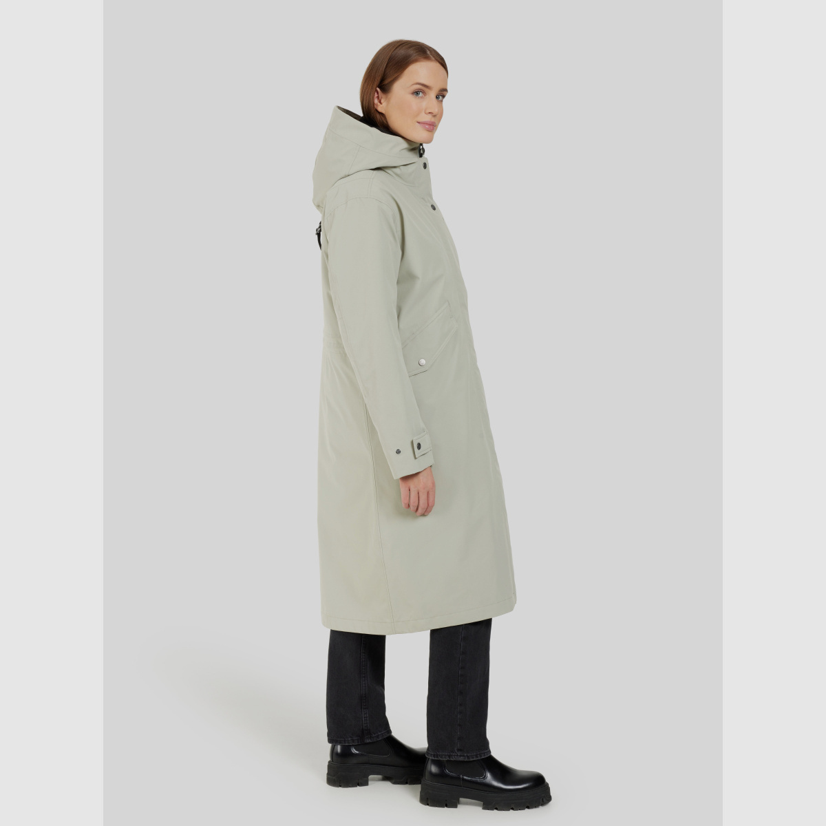 DIDRIKSON Mia Parka Long Wilted leaf