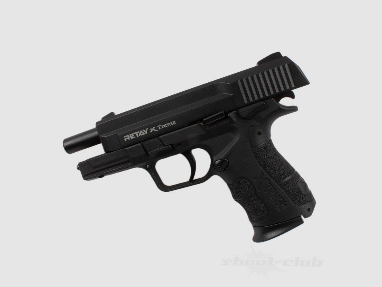 Retay X-Treme 9mm P.A.K. schwarz Platzpatronen 9mm+Oil-Pen