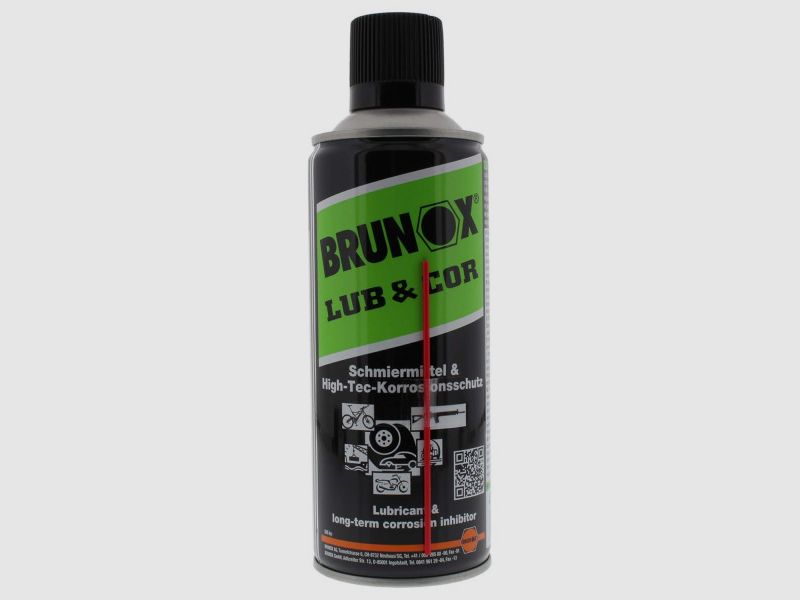 BRUNOX LUB&COR SCHMIERMITTEL + KORROSIONSSCHUTZ - SPRAY - 400 ML