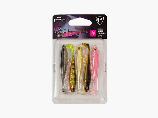 KIT SLICK SHAD UV MIXED COLOUR PACK