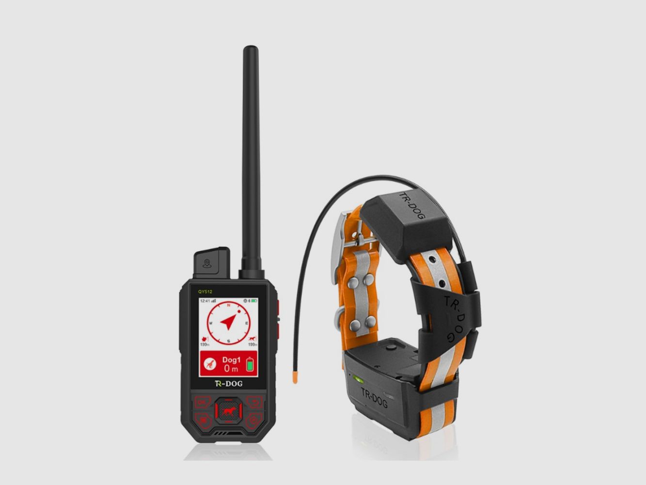 KIT TR-DOG Q512/R50 COLLARE CON RILEVATORE, GPS/GSM