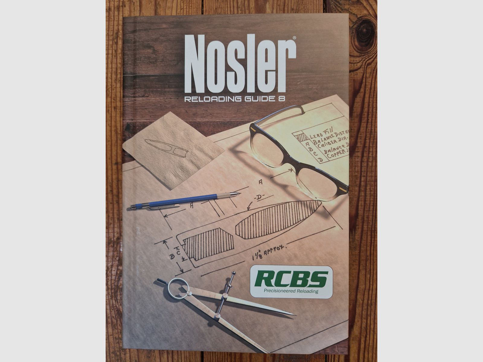 Guía de recarga Nosler 8 Recargador