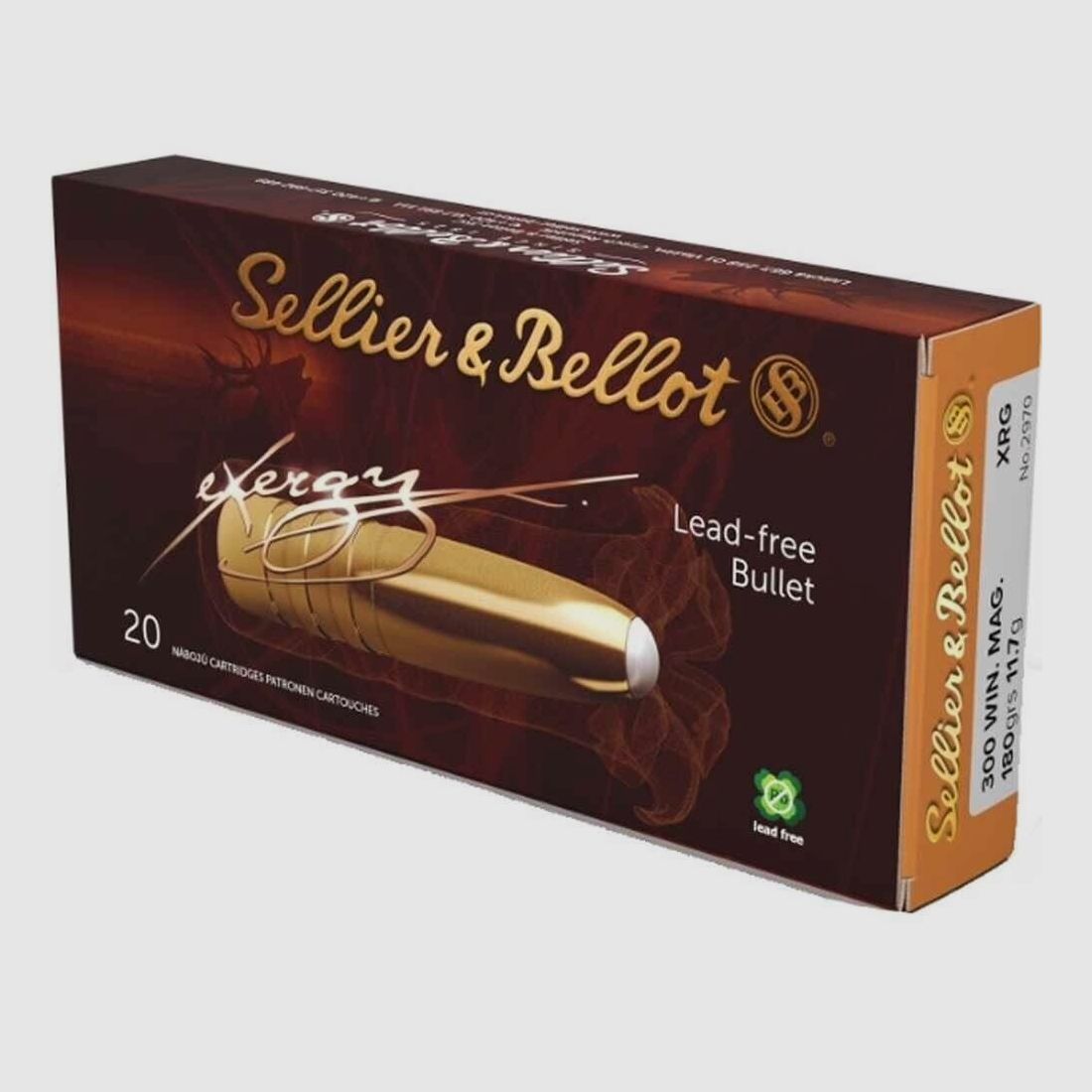 Sellier & Bellot 180grs XRG 20PCS .300Win. Mag.