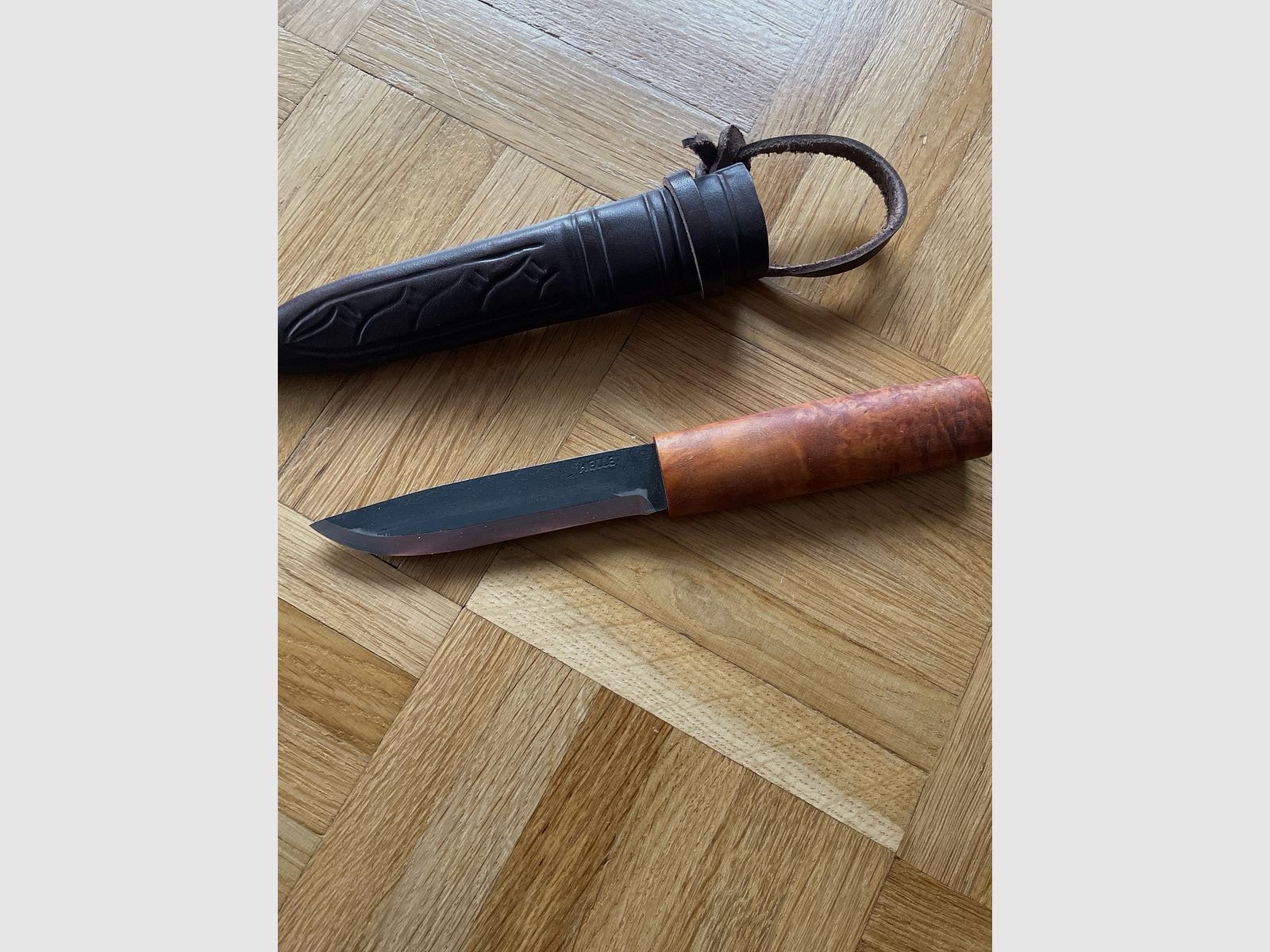 Helle Viking 96 Neuf, acier au carbone