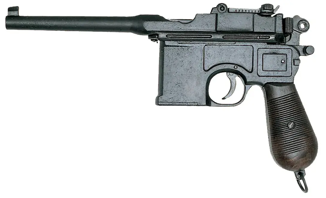 Réplique décorative Denix du pistolet allemand C96, image 4 sur 4