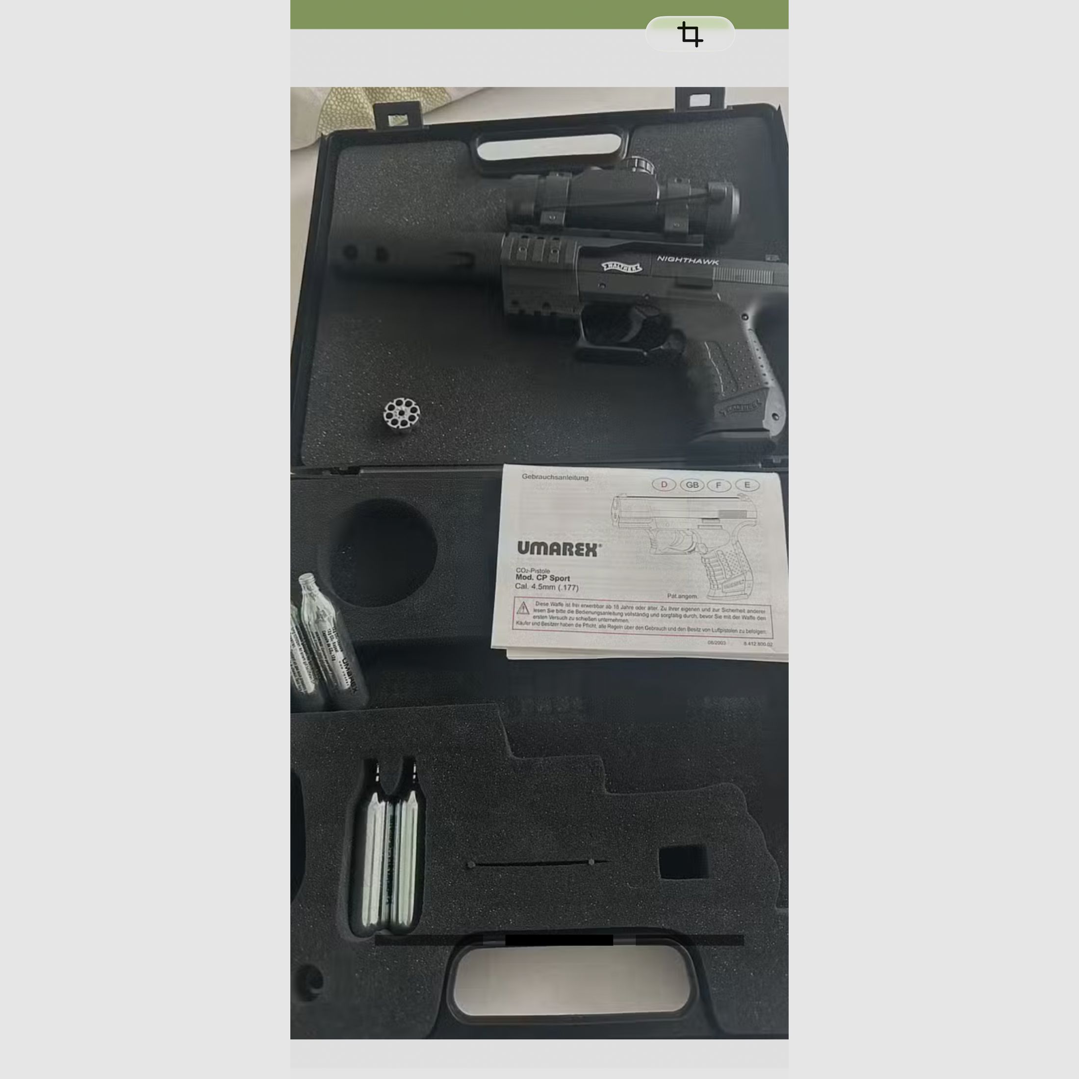 Walther 4,5 mm CO2 Walther
