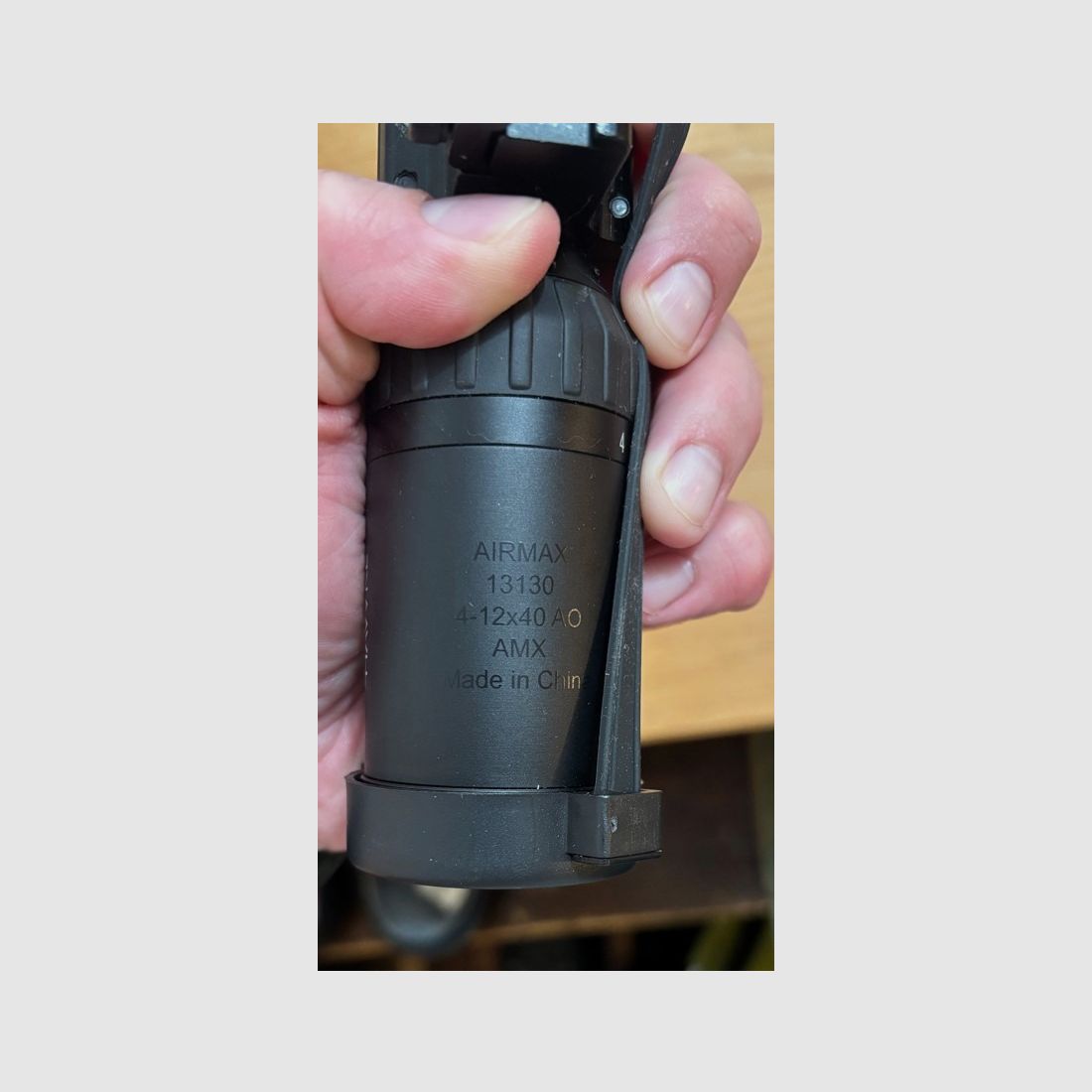 HAWKE luneta celownicza AIRMAX 4-12x40 AO AMX z montażem w stanie jak nowa