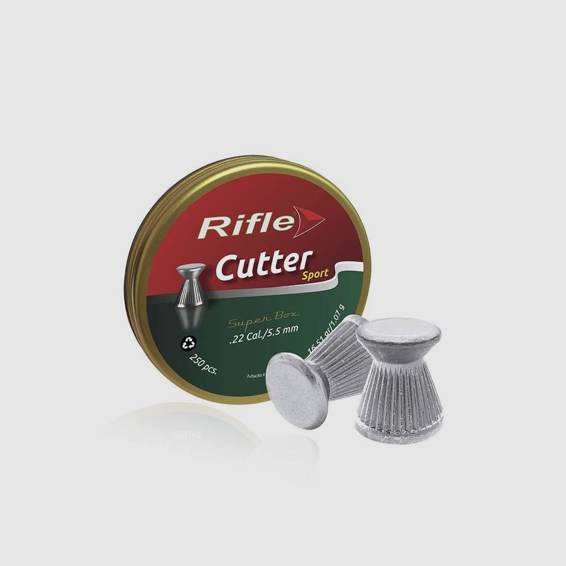 Rifle Cutter Sport 5,5 mm / 1,07 g / 250 stuks