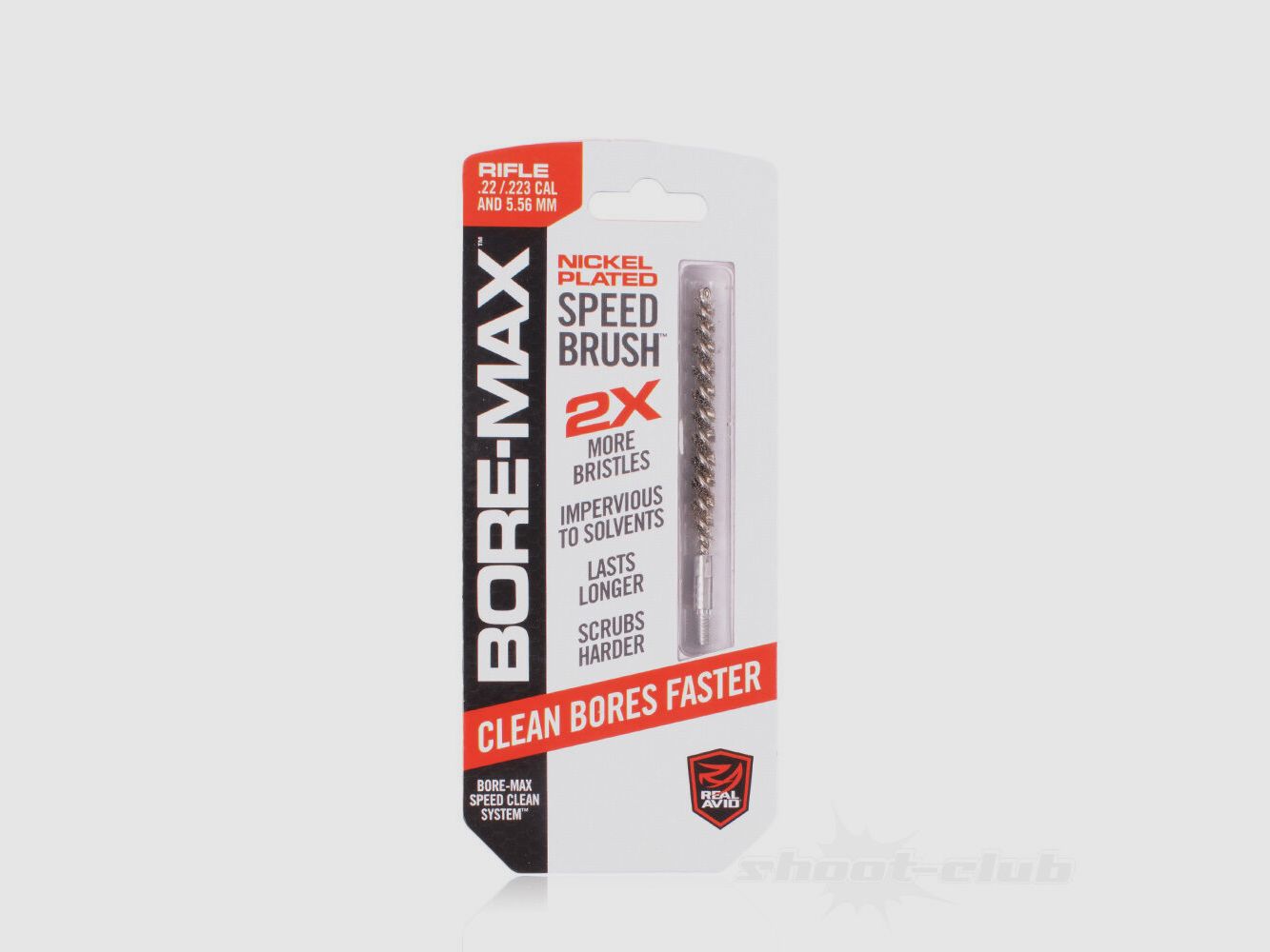 Real Avid Bore-Max Speed Brush .22/.223