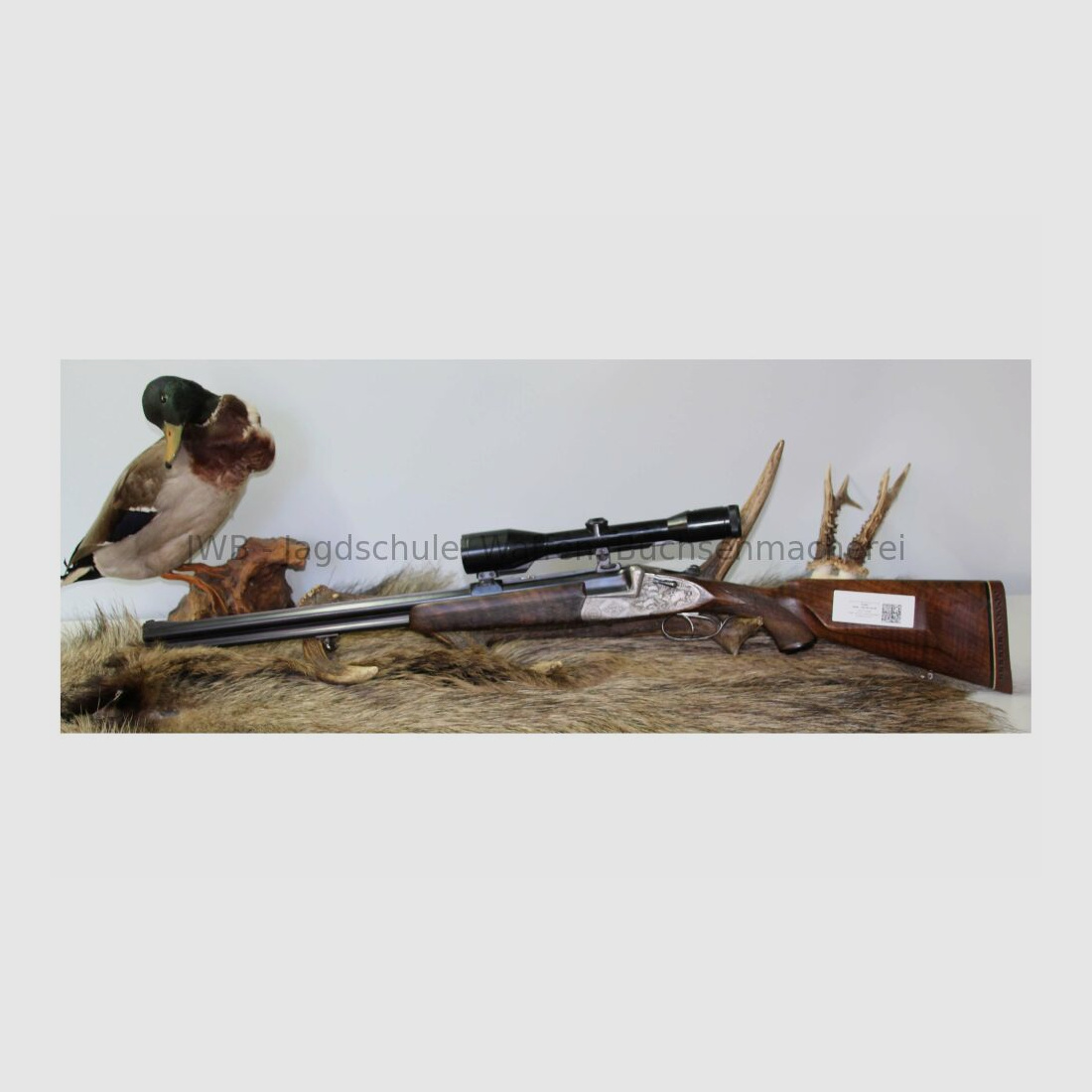 Sodia Bockbüchsflinte mit langen Seitenplatten 16/70;7x57R