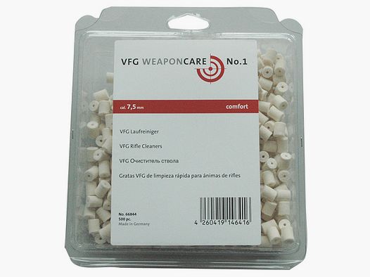 VFG Reiniger Comfort 7,5mm 500 Stück