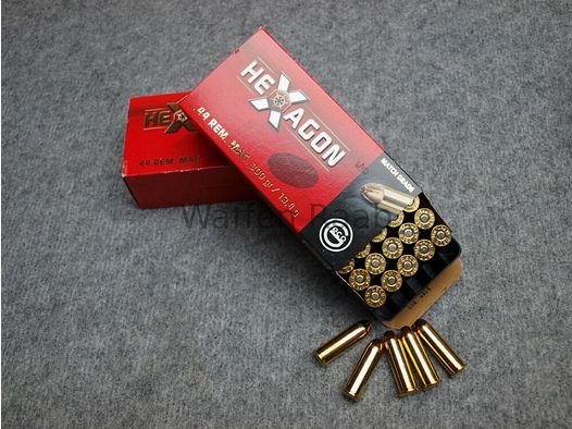 Geco .44 Magnum Hexagon Geco .44 Magnum Hexagon 19,4g/300grs.