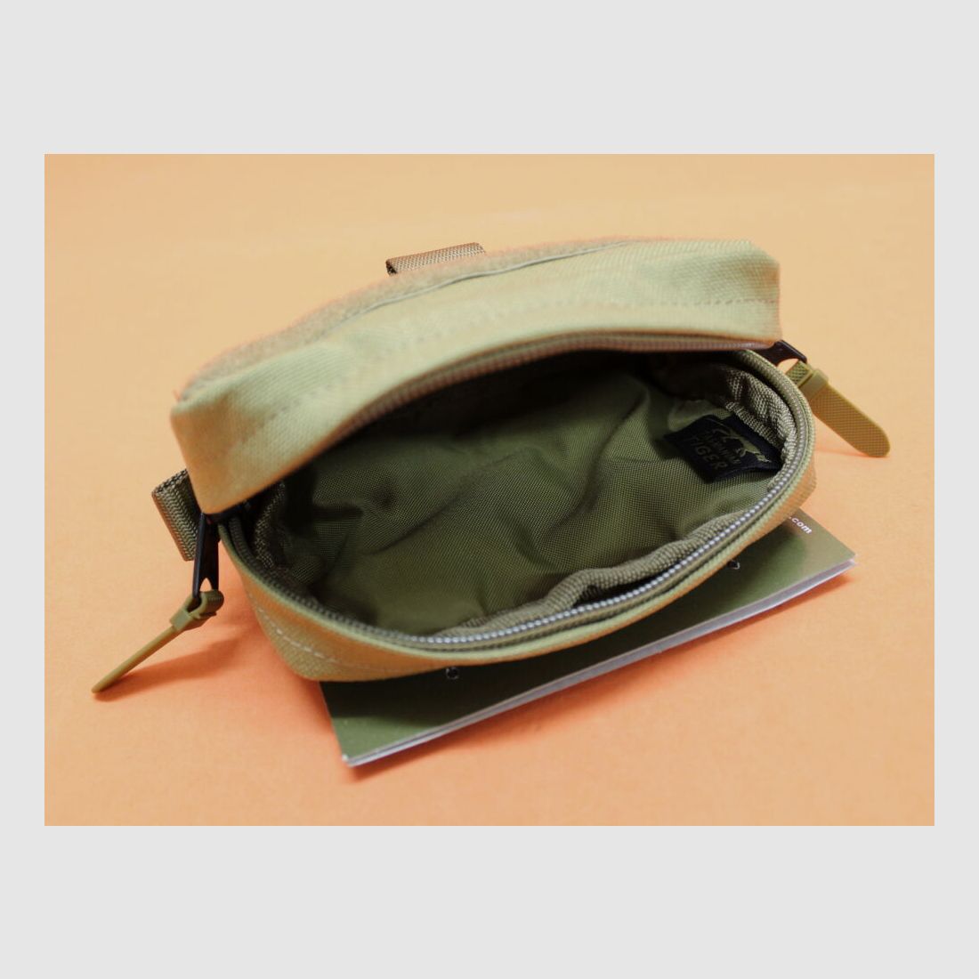 Pochette Tac TT Tasmanian Tiger 4 Horizontale 343 khaki 10x15x4 cm