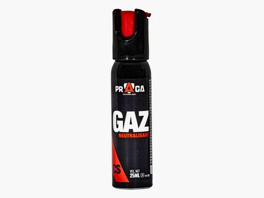 Aérosol de Défense Praga Gaz Cs 25 ml