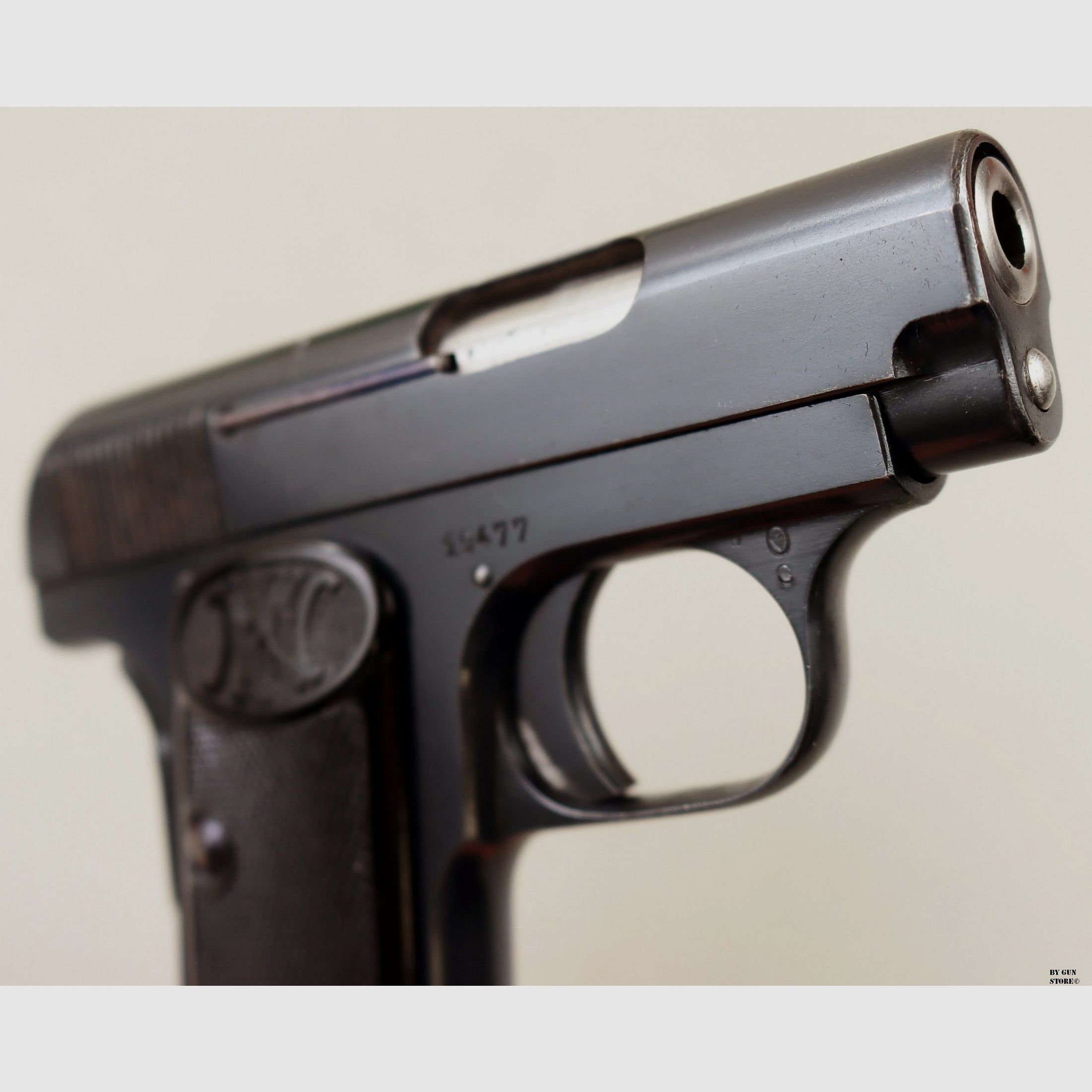 Pistool F.n. Browning mod. 1906 kal. 6,35 matr. 19477, afbeelding 7 van 7