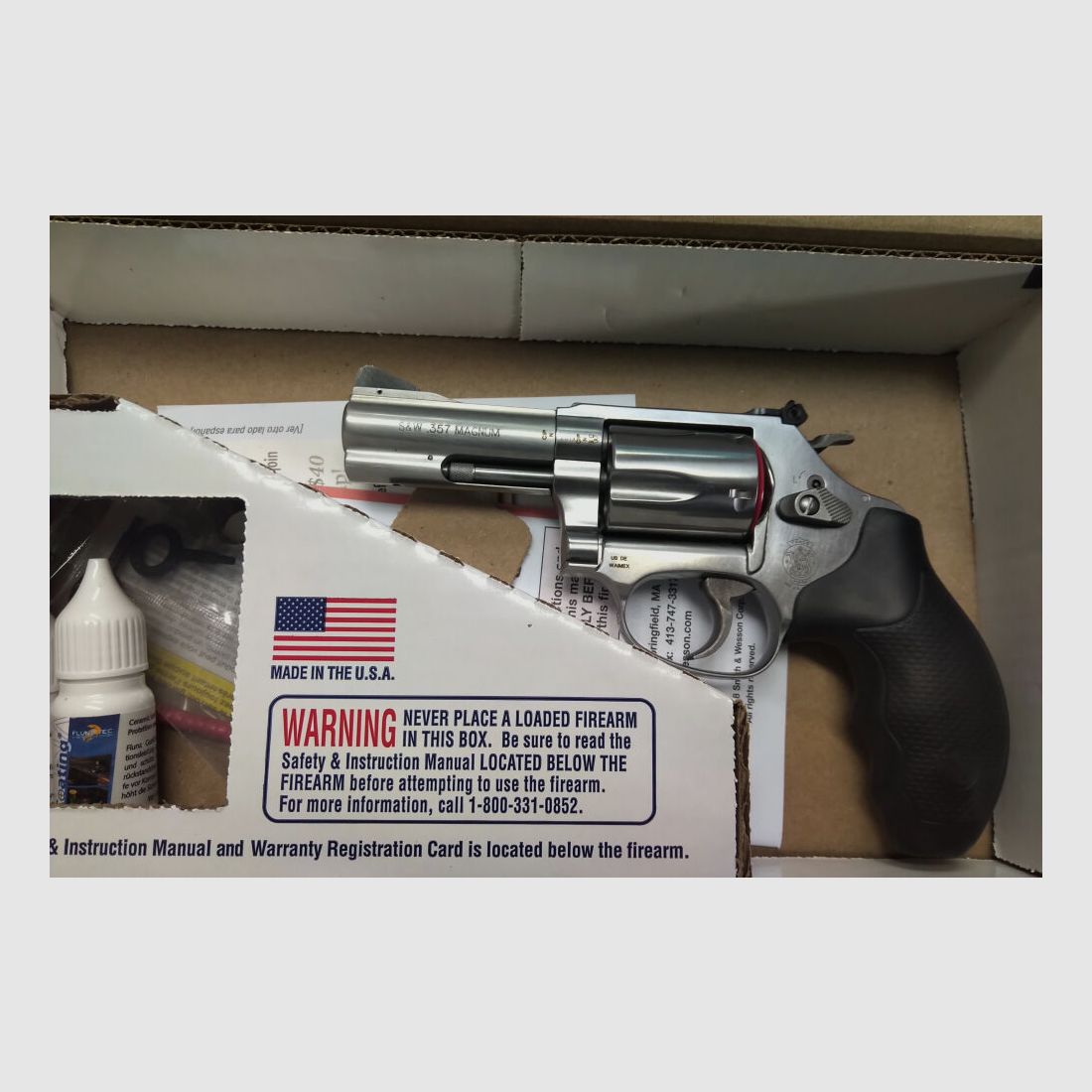 Smith & Wesson mod.60 3" stainless