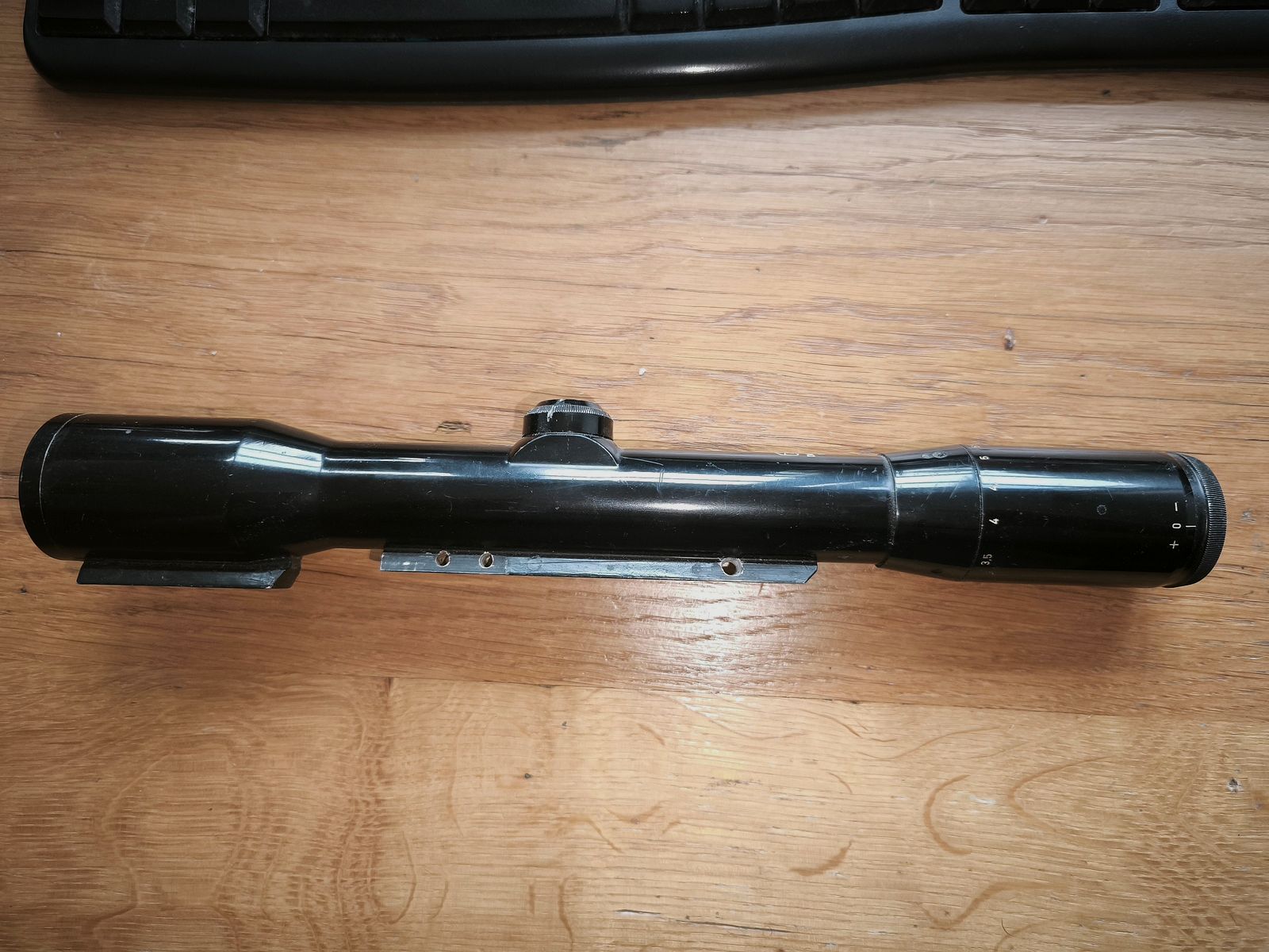Zeiss Diavari scope 1.5-6x36, reticle 11, scope rail