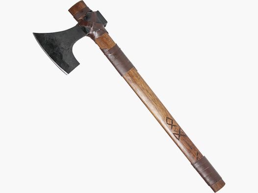 Wikinger Deko Axt mit Runenzeichen