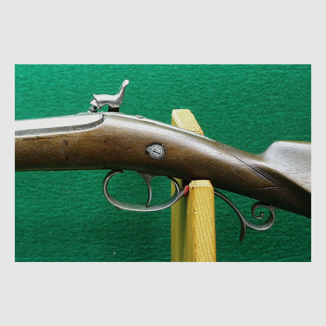 Inconnu fusil à chargement par la bouche ancien original