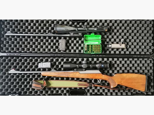 Merkel KR1 in 8x57 IS und Wechsellauf in 222 Rem