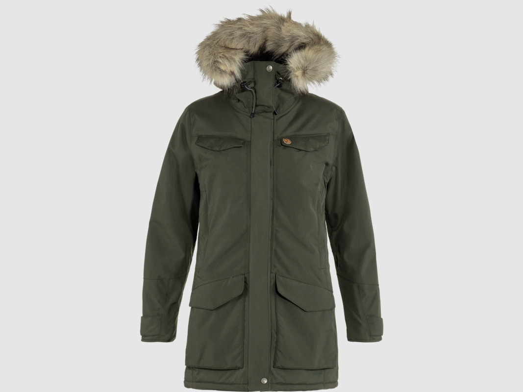 Fjällräven Nuuk Parka (Dame) Deep Forest, billede 1 af 2