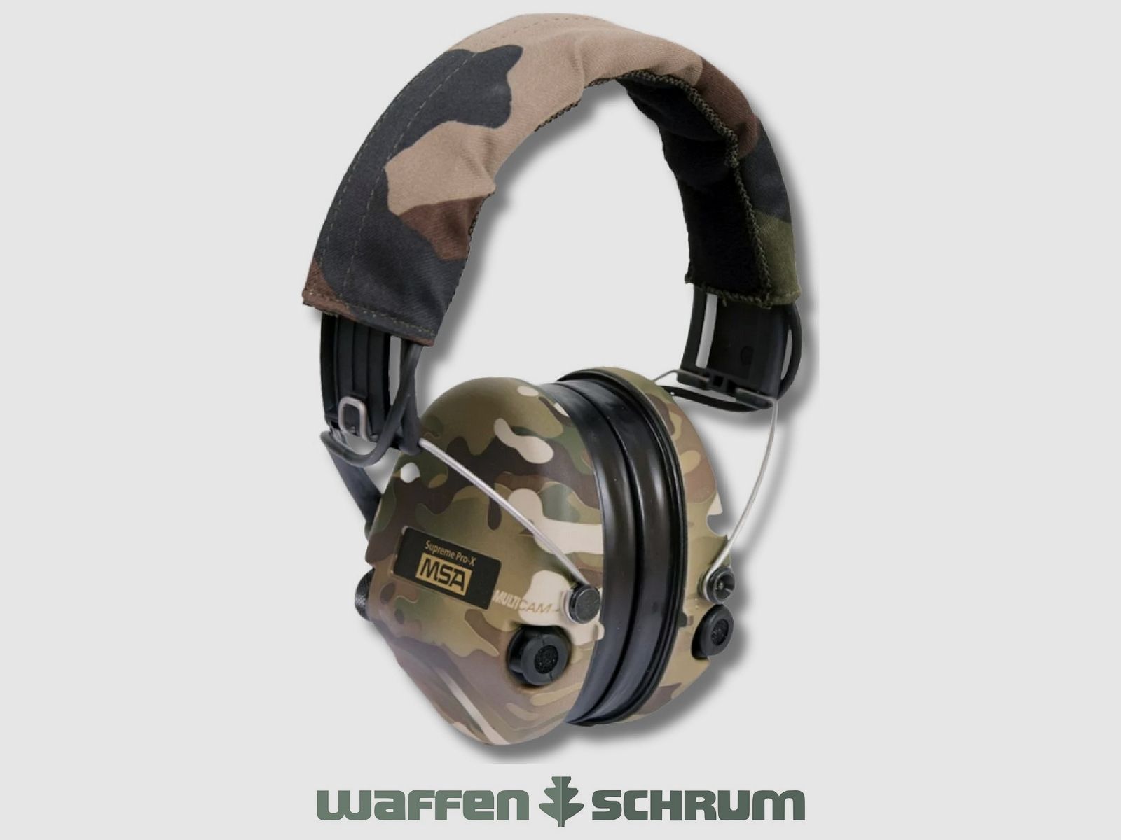 Sordin Hearing Protection Supreme ProX Camo Desert - Digital Waterproof - LED