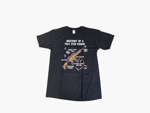 FUN-SHIRT "ANATOMY OF A FAST PEWER"