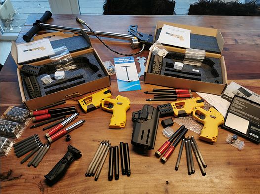 2 x Gogun Scuba Ringer MK II + ACCESSORIES o. End