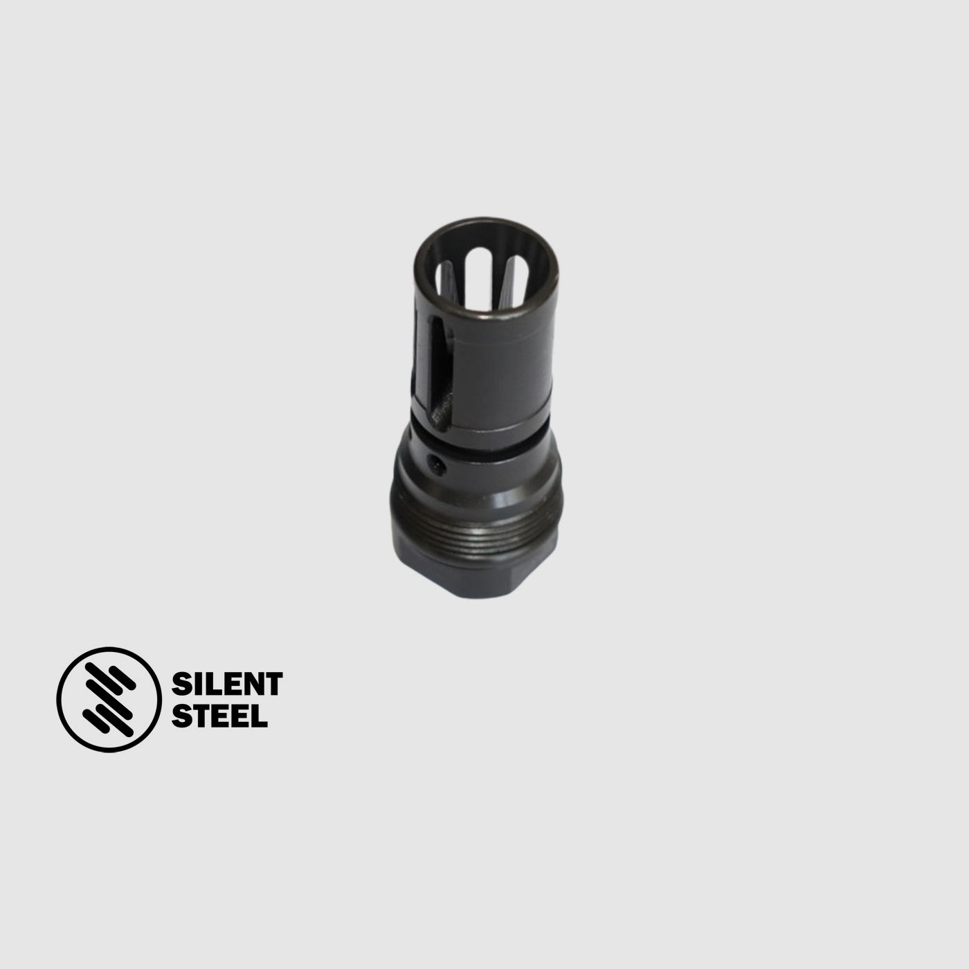 SILENT STEEL Adjustable A2 QD Flash Hider 5/8-24 UNEF, Bild 2 von 3