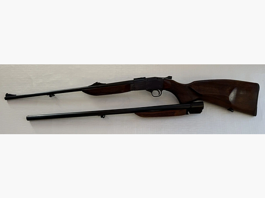 Brno ZBK 110 carabine à répétition à un coup avec canon interchangeable